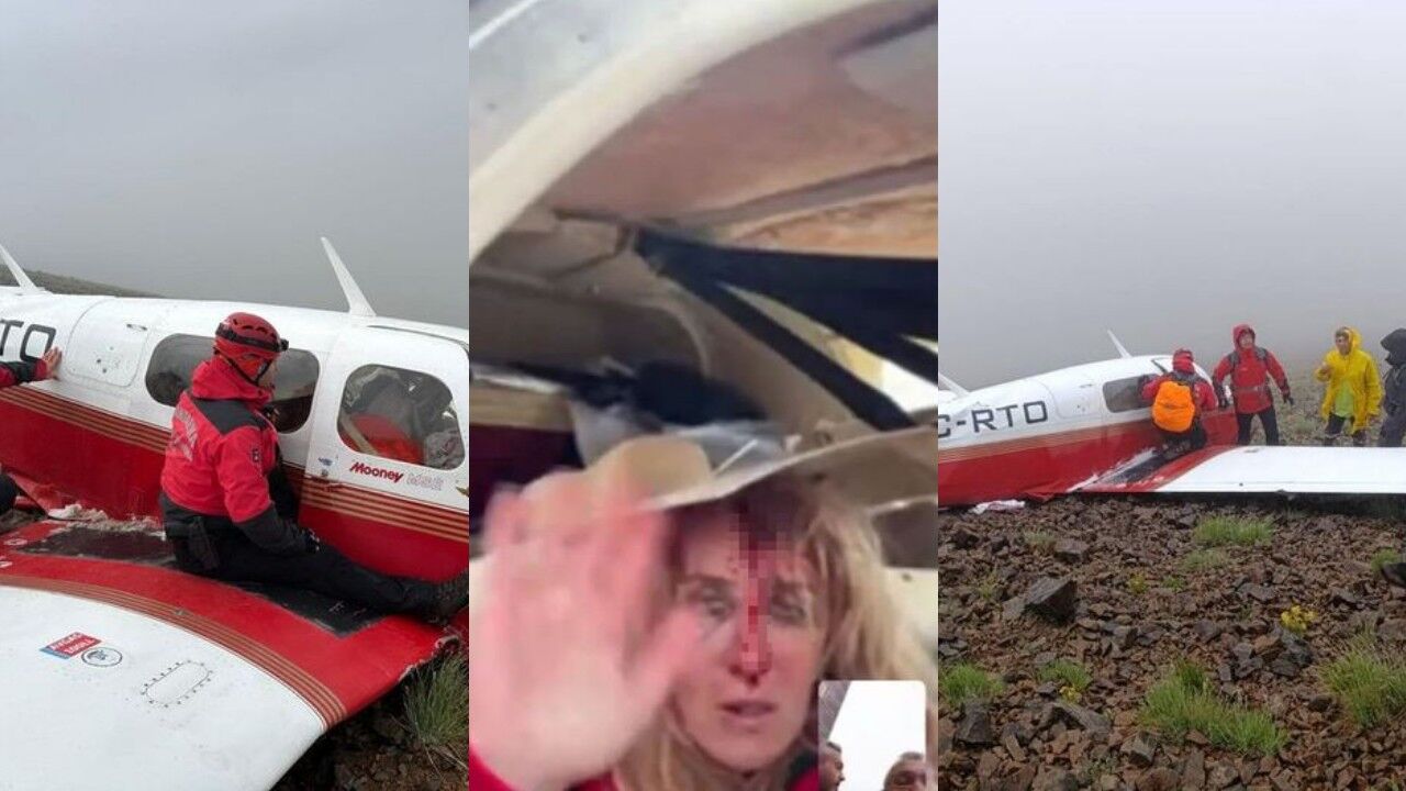 Kackar Daglarinin Zirvesinde Dusen Ucaktan Aci Haber Pilot Hayatini Kaybetti