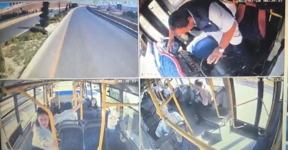 Korku Dolu Anlar Kamerada Kalp Krizi Geciren Halk Otobusu Soforu Hayatini Kaybetti-1