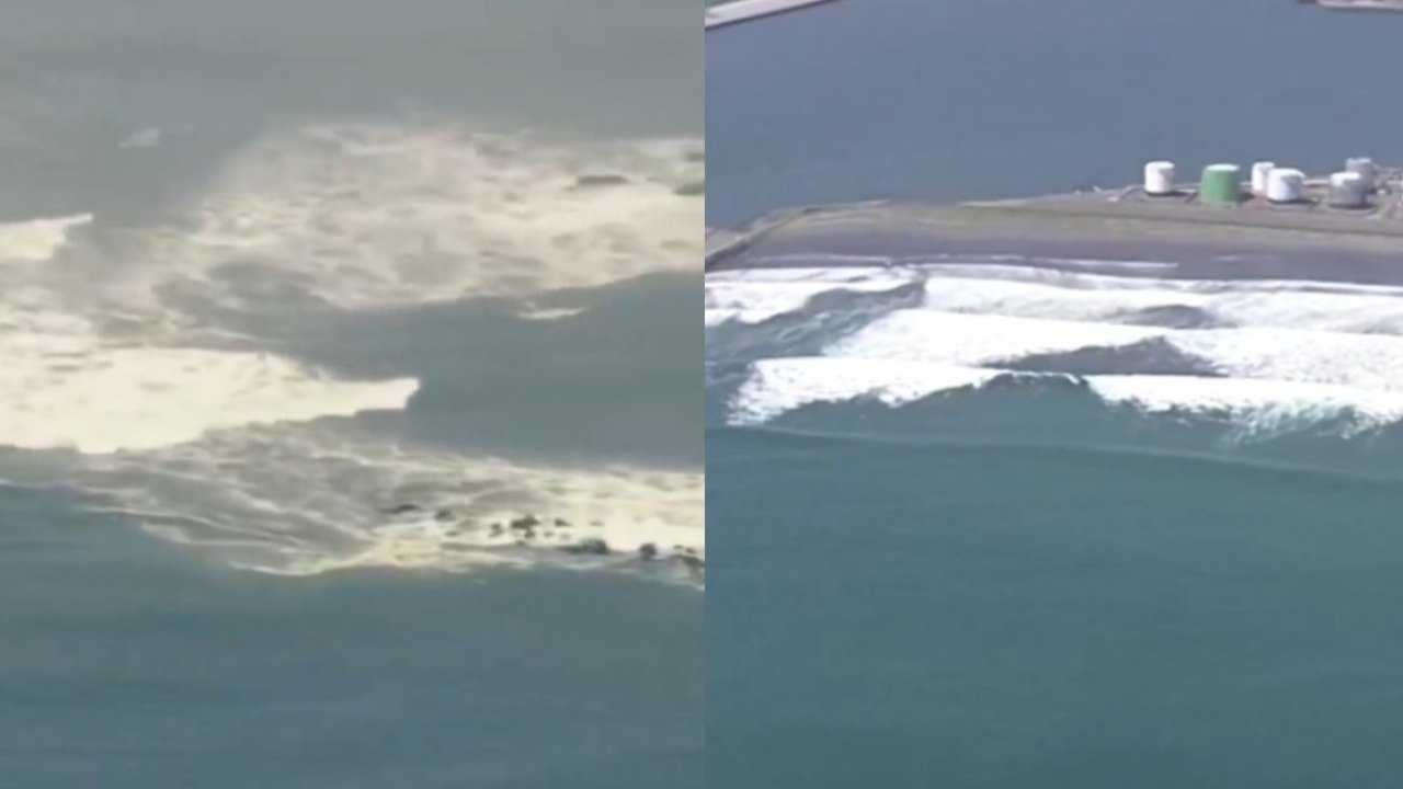 Tsunami Japonya Ve Hawaiiyi Vurdu 60 Santimetrelik Dalgalar Kiyiya Ulasti (2)