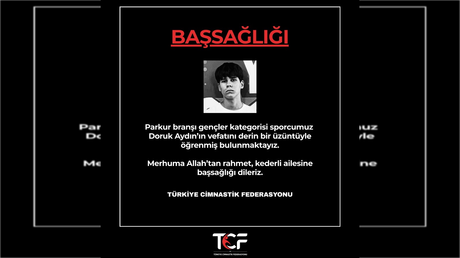17 Yasindaki Parkur Sporcusu Doruk Aydin Hayatini Kaybetti 3