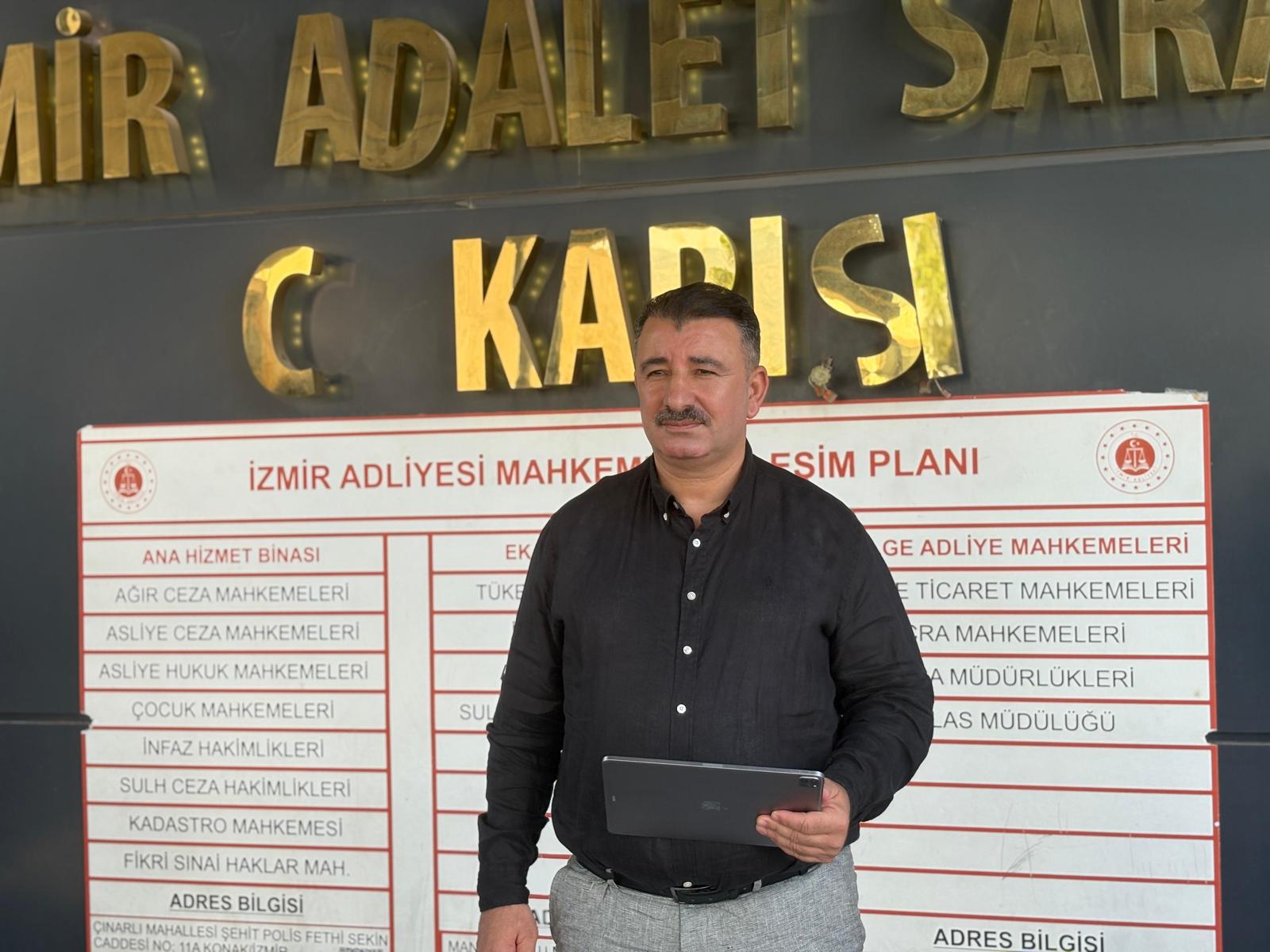Ak Partili Mehmet Sait Basdas Izmir Adliyesinde Konakta Yapilan Zamlar Icin Mahkemeye Bas (2)