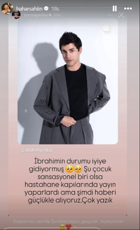 Bahar Sahin Acikladi Ibrahim Yildizin Saglik Durumu Nasil