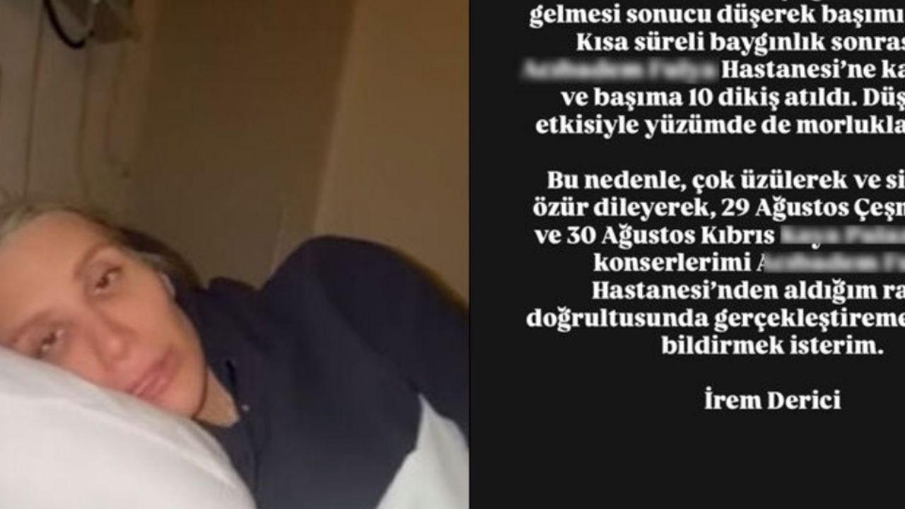 Irem Dericiye Ne Oldu Saglik Durumu Nasil