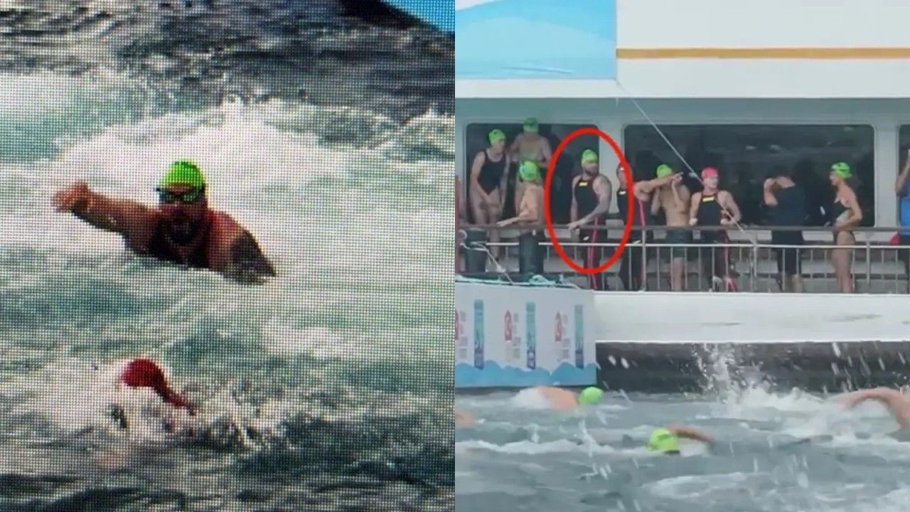 Istanbul Bogazinda Kaybolan Rus Yuzucunun Son Goruntuleri Ortaya Cikti