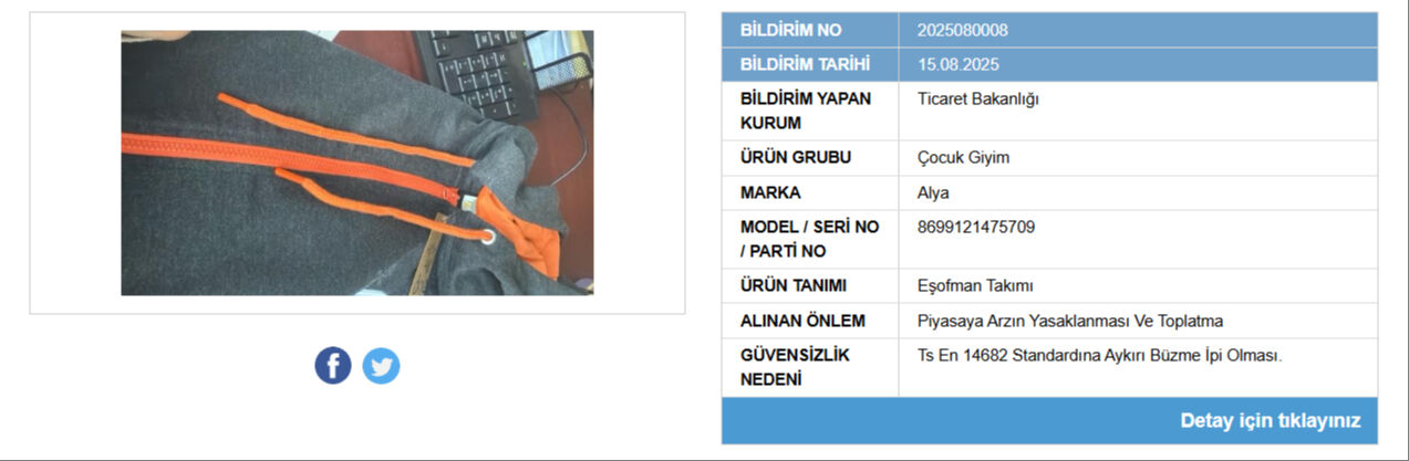 Veliler Bu Habere Dikkat O Marka Esofman Takimi Raflardan Toplatiliyor (1)