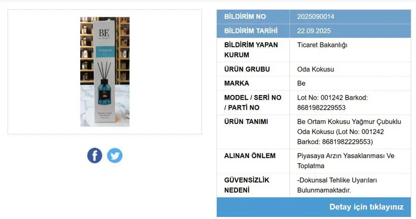 Bakanlik Duyurdu 3 Urunun Satisi Yasaklandi Raflardan Toplatiliyor (1)