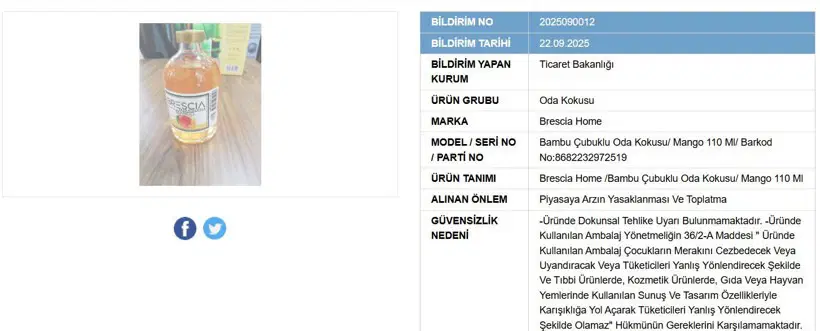 Bakanlik Duyurdu 3 Urunun Satisi Yasaklandi Raflardan Toplatiliyor (3)