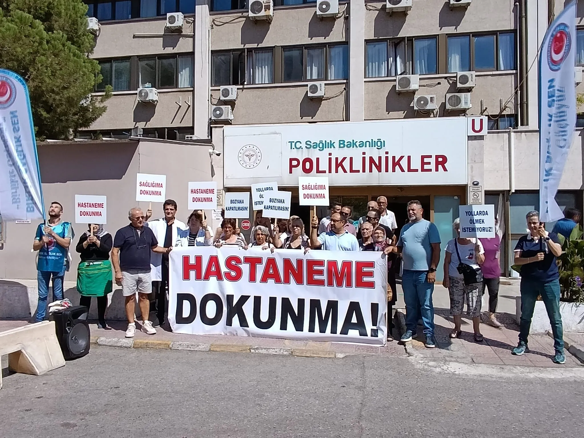 Bozyaka Hastanesi Yıkılıyor