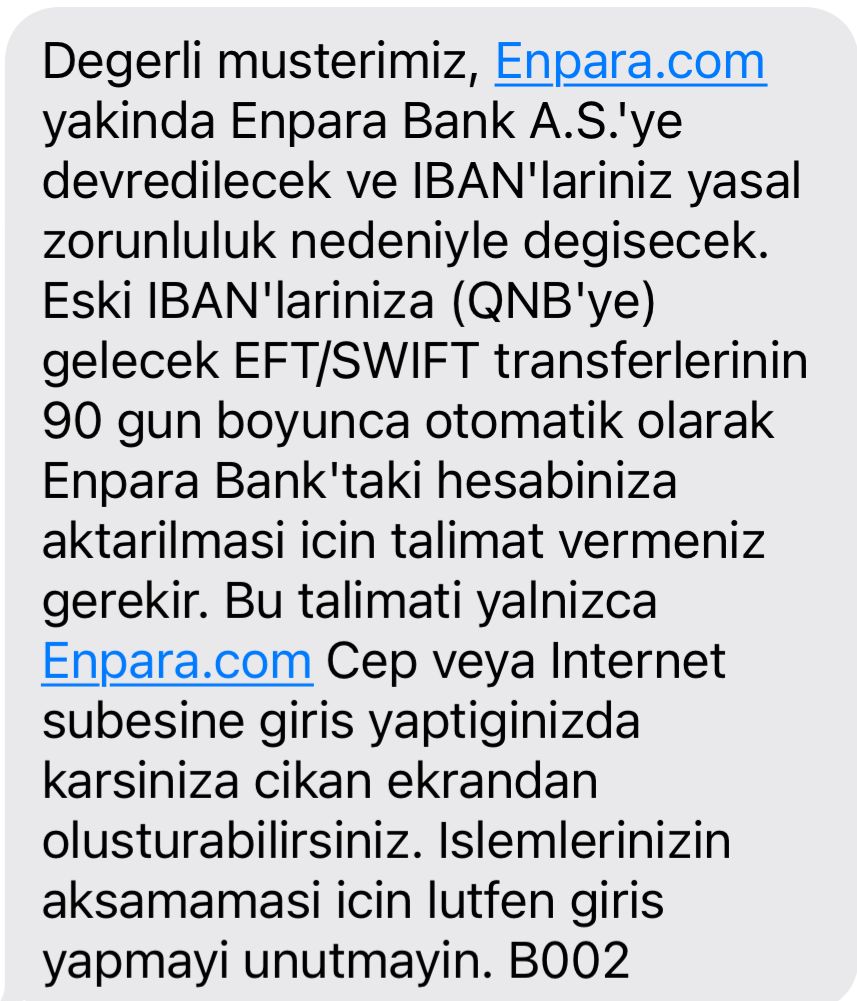 Enpara Kullanicilari Dikkat Iban Numaraniz Degisiyor
