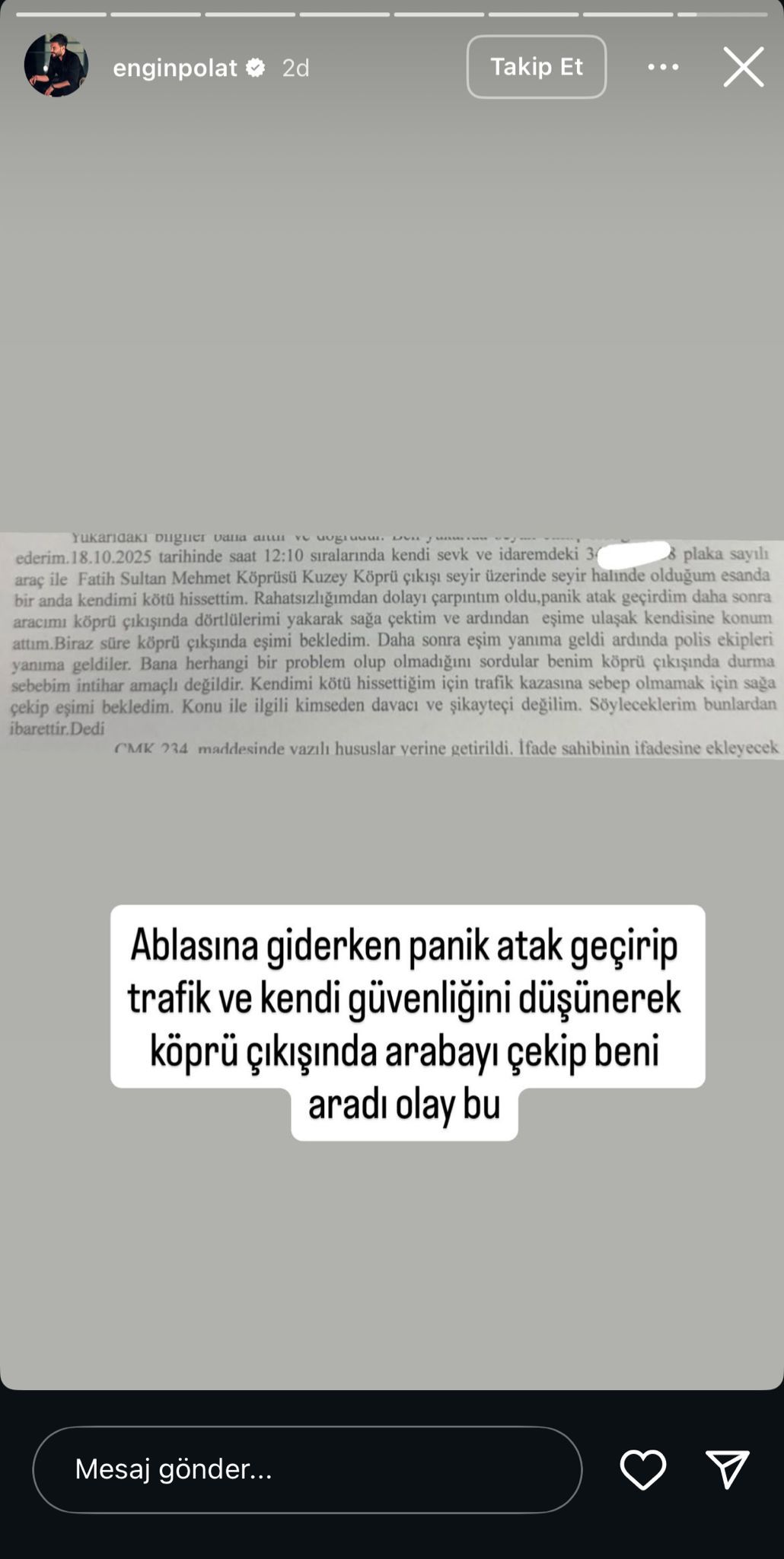 Dilan Polat Koprude Intihara Kalkisti Iddiasi Engin Polattan Aciklama Geldi