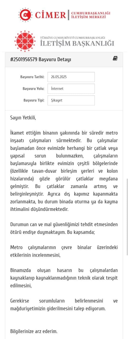 Gebzedeki Bina Faciasi Oncesi Cimere Sikayet Yazildigi Ortaya Cikti (2)