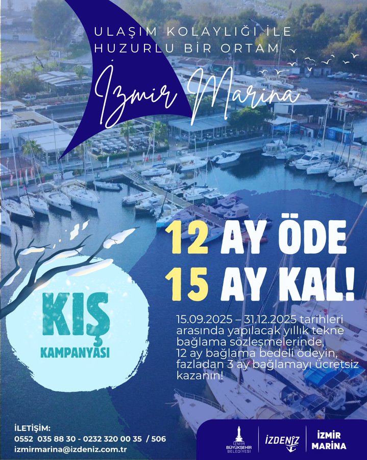Izmir Marinadan Kis Kampanyasi 12 Ay Ode 15 Ay Kal-1