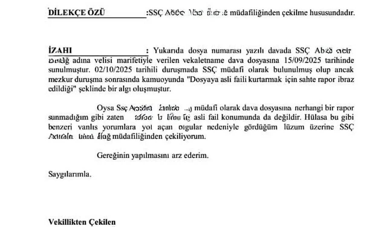 Minguzzi Cinayeti Davasinda Flas Gelisme Sanik Avukati Cekildi