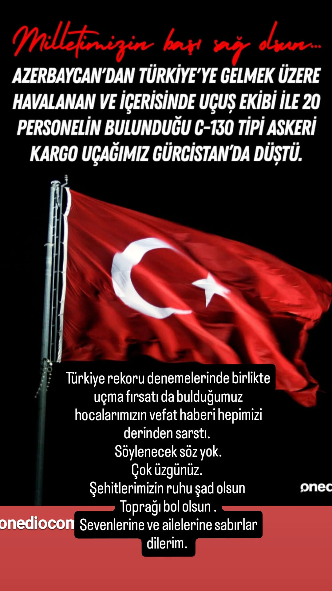 20 Askeri Personelin Sehit Oldugu Feci Kazadan Sonra Hayko Cepkin O Kareyi Paylasti Hocal (2)