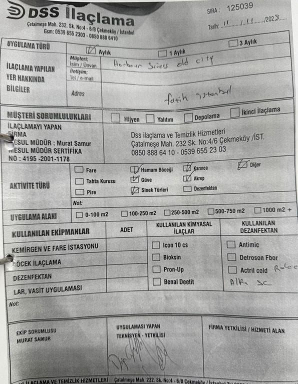 Bocek Ailesi Olayinda Yeni Gelisme Ilaclama Belgesi Ortaya Cikti