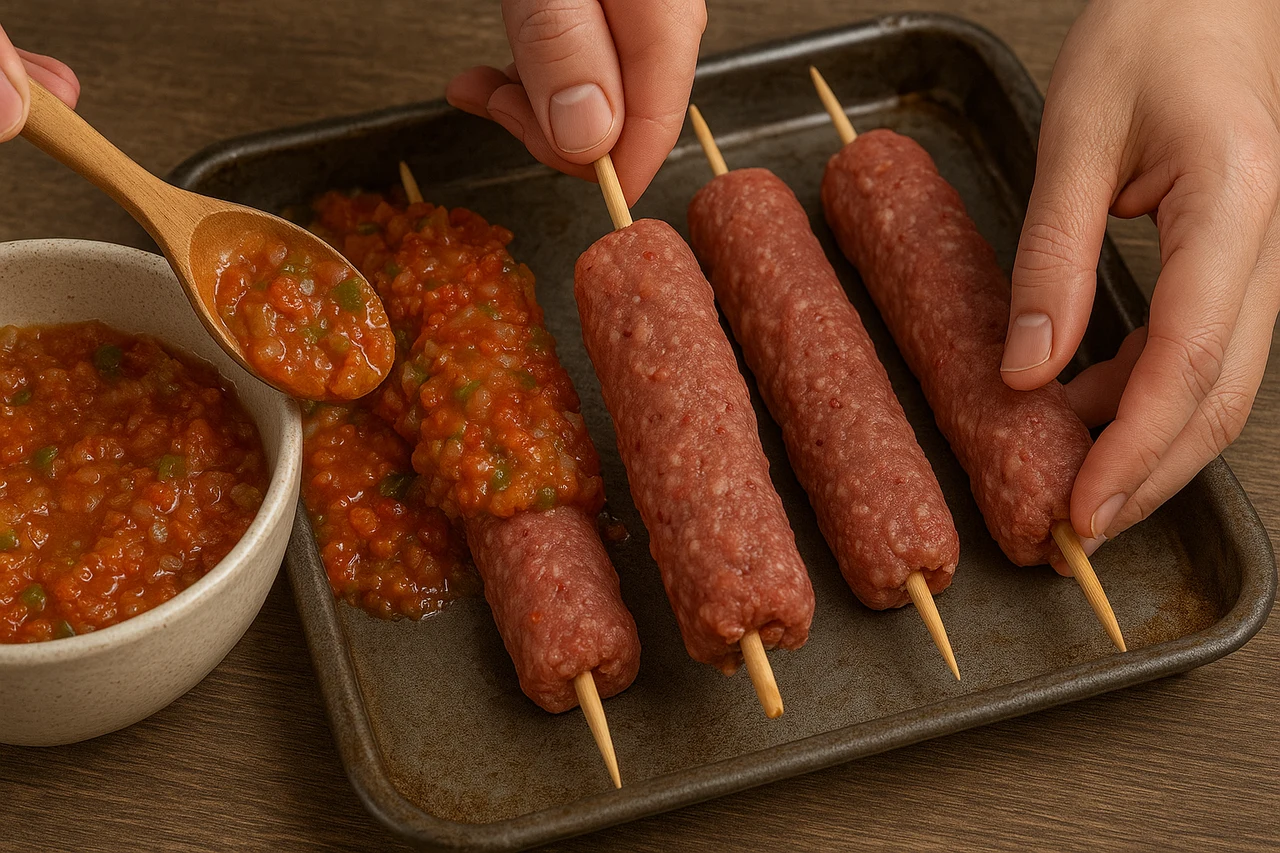 Gelinim Mutfakta Kilis Ezmeli Kebap Tarifi Kilis Ezmeli Kebap Nasil Yapilir (3)