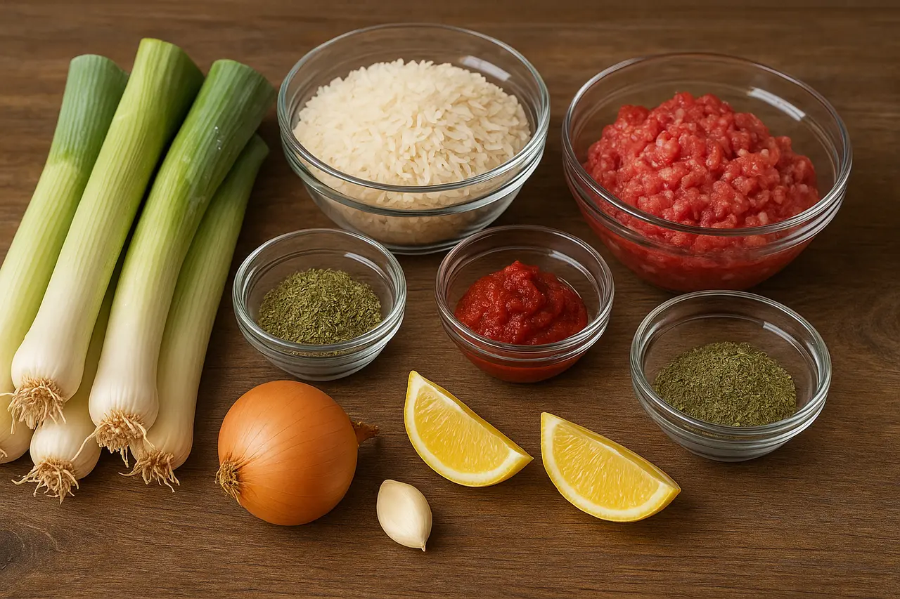 Gelinim Mutfakta Pirasa Dolmasi Tarifi Pirasa Dolmasi Nasil Yapilir (2)