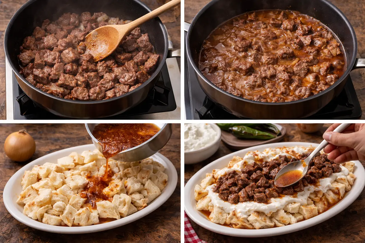 Gelinim Mutfakta Ankara Bazlama Kebabi Tarifi Ankara Bazlama Kebabi Nasil Yapilir (1)