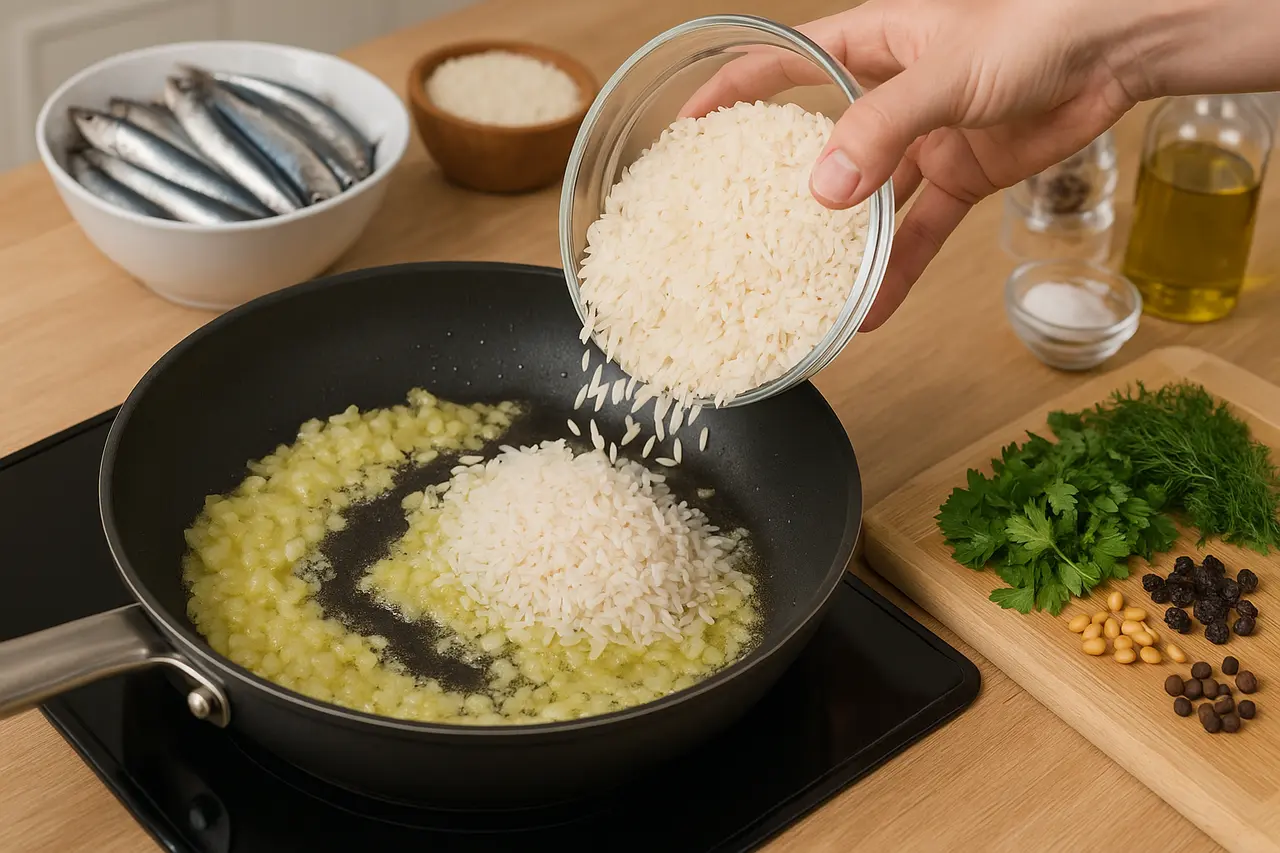 Gelinim Mutfakta Hamsili Pilav Tarifi Hamsili Pilav Nasil Yapilir (3)