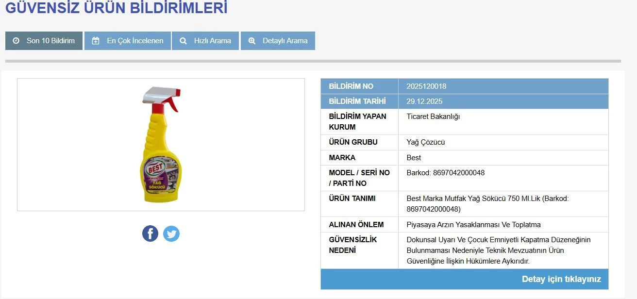 Markalar Ifsa Oldu Ticaret Bakanligi Bu 6 Urunu Acil Toplatiyor (2)