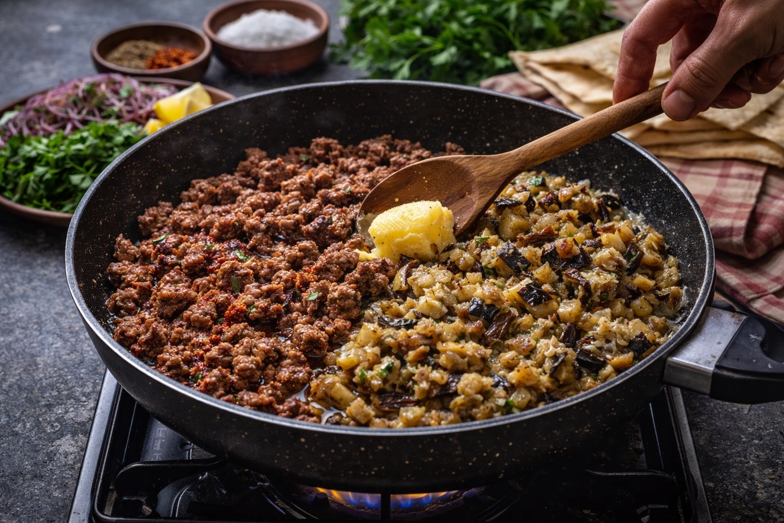 Gelinim Mutfakta Gaziantep Sogurmeli Kebap Tarifi Gaziantep Sogurmeli Kebap Nasil Yapilir (3)