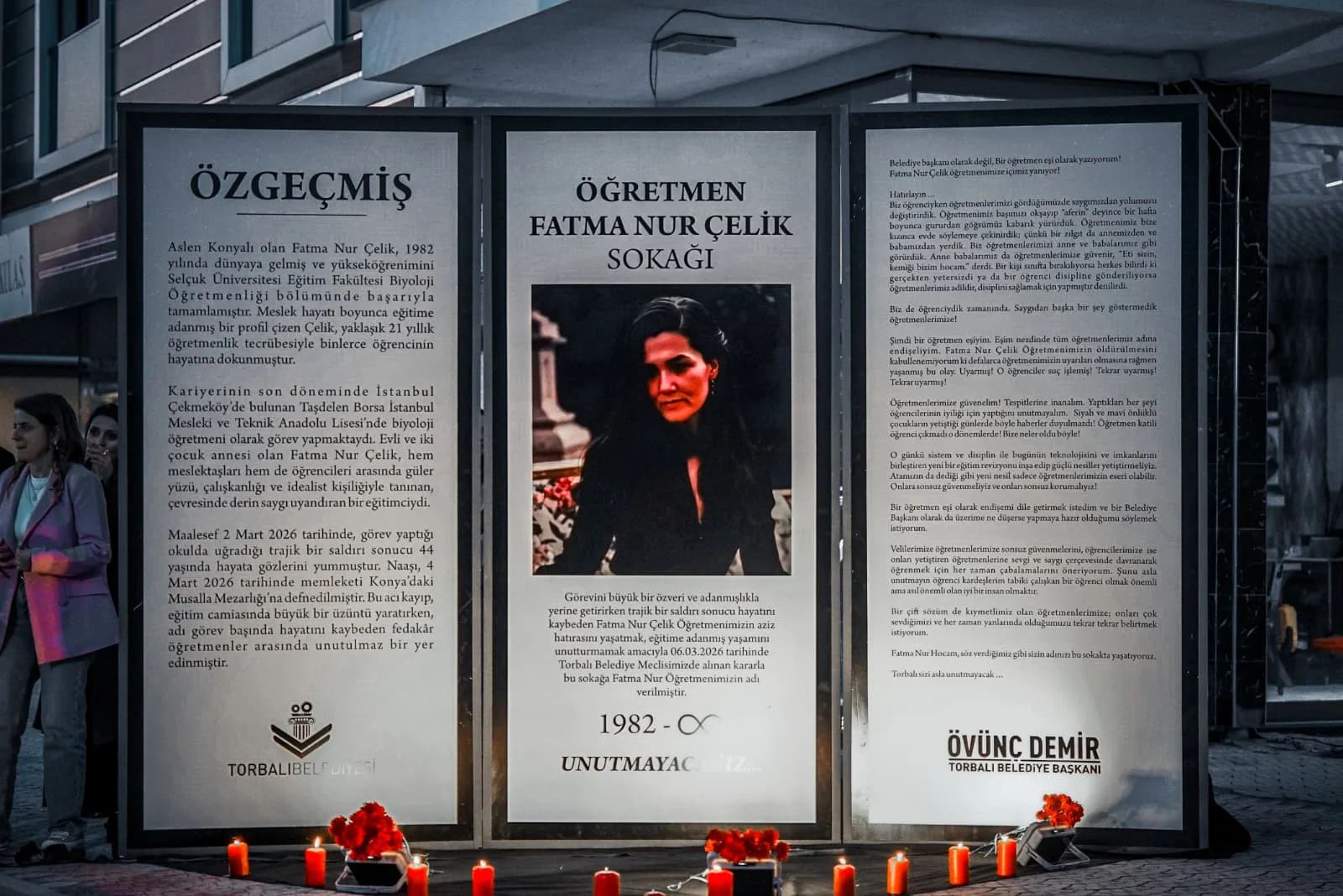 Torbalida Ogretmen Fatma Nur Celikin Adi Sokaga Verildi (1)