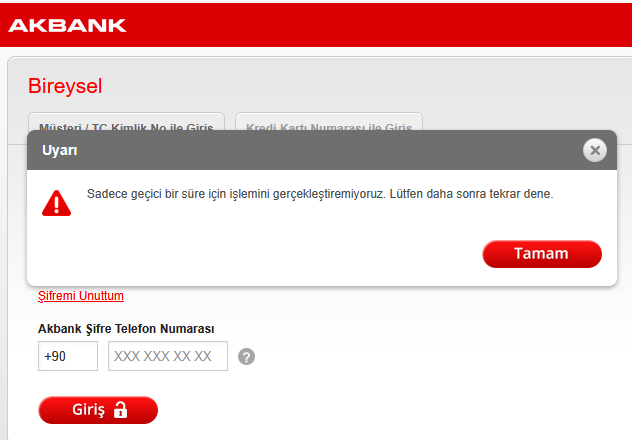 Akbank Coktu Mu Calismiyor Mu 16 Nisan 2026 Akbank Mobil Bankaciliga Neden Giris Yapilami