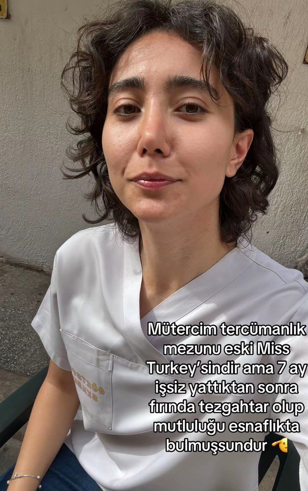 Eski Miss Turkey Yarismacisi Firinda Calismaya Basladi Irmak Oztas Kimdir (1)