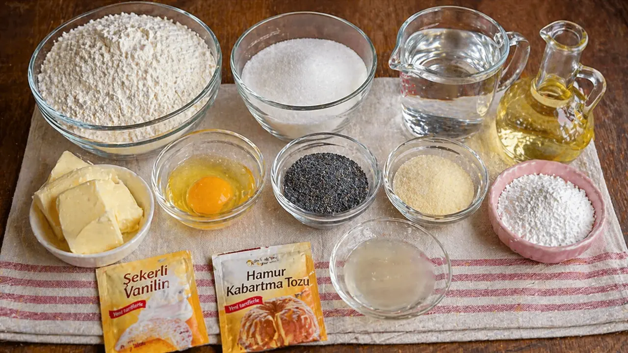 Gelinim Mutfakta Sapkali Hashasli Sekerpare Tarifi Sapkali Hashasli Sekerpare Nasil Yapil (3)