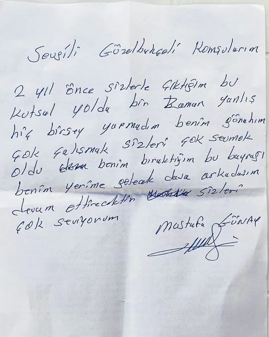 Cezaevindeki Gunaydan Mesaj Gunahim Cok Calismak 1