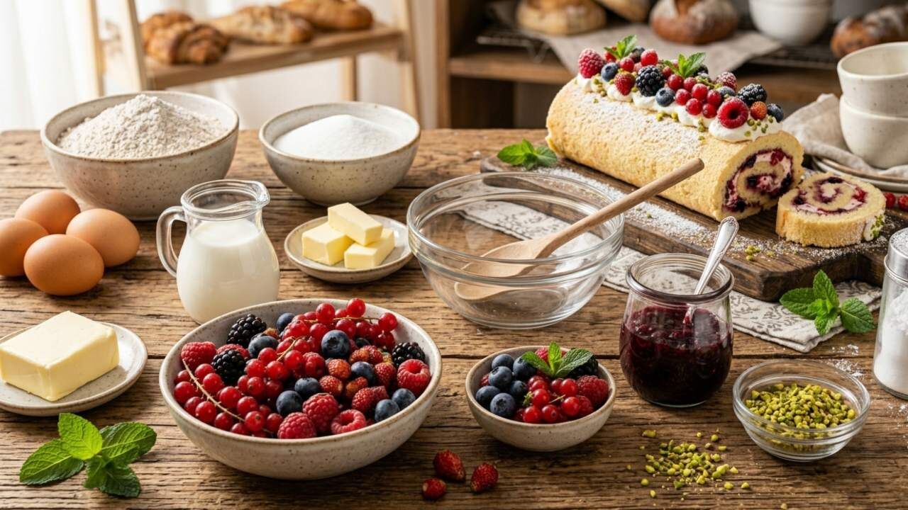 Gelinim Mutfakta Orman Meyveli Rulo Pasta Tarifi Orman Meyveli Rulo Pasta Nasil Yapilir (1)