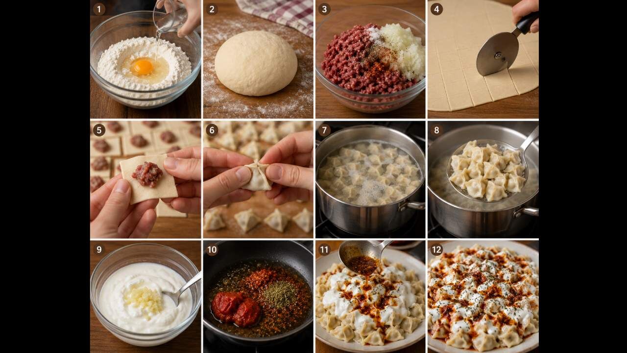Gelinim Mutfakta Ozel Soslu Yag Mantisi Tarifi Ozel Soslu Yag Mantisi Nasil Yapilir (2)