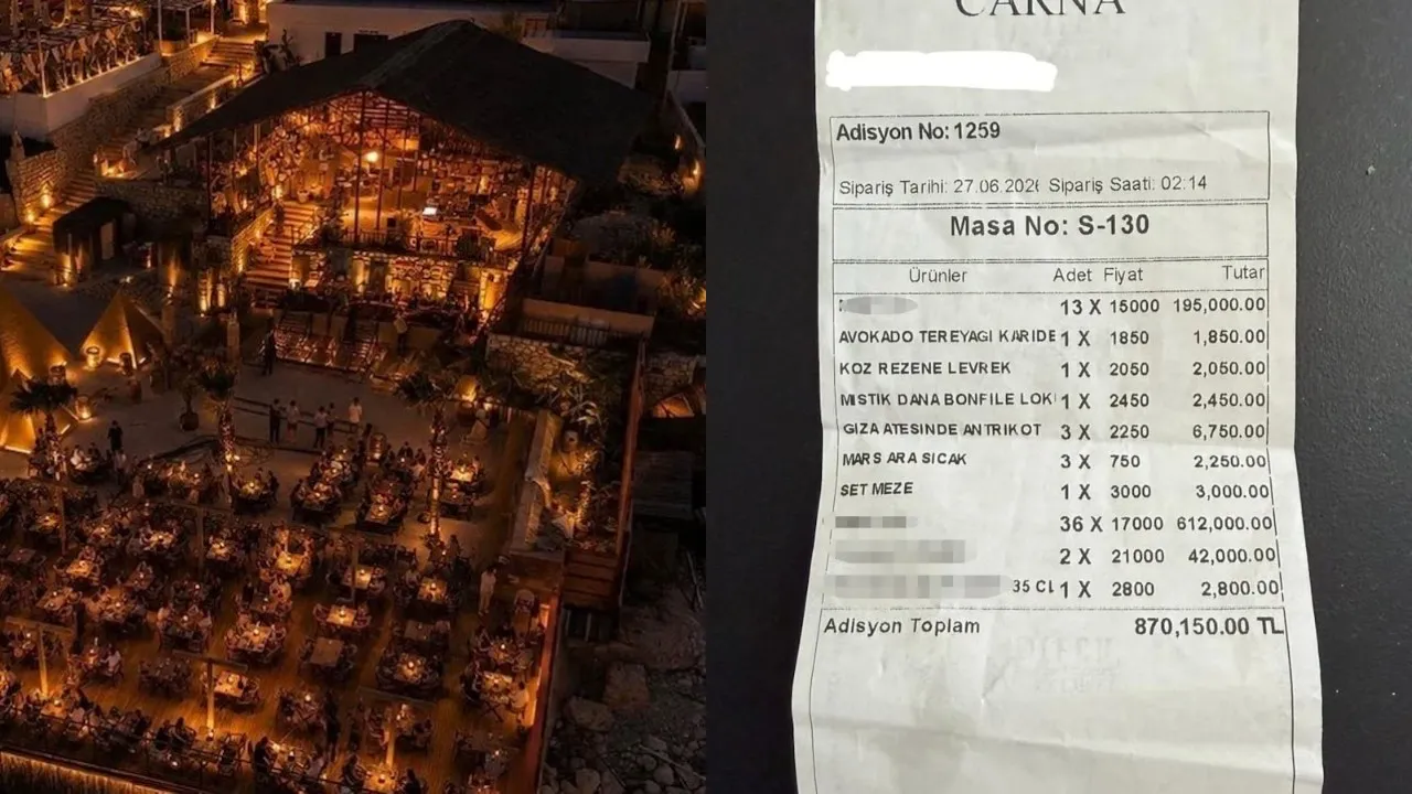 Izmir Cesmede 870 Bin Tllik Adisyona Isletmeciden Ilk Aciklama