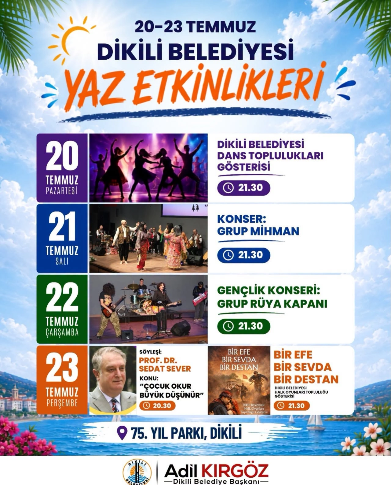 Dikilide Kultur Ve Sanat Ruzgari Esecek Yenibakishaber
