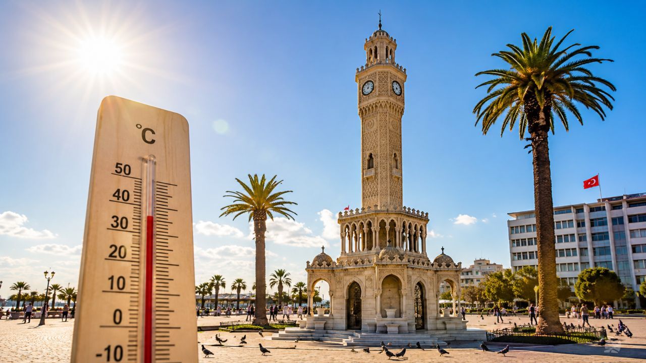Izmir Sıcaklık