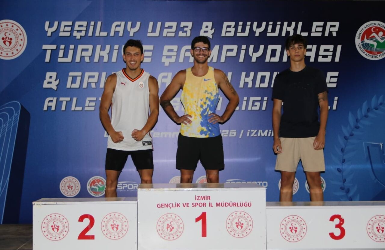 Yesilay U23 Buyukler Turkiye Sampiyonasi Izmirde Basladi Ilk Gun Atletizm Solenine Sahne (2)