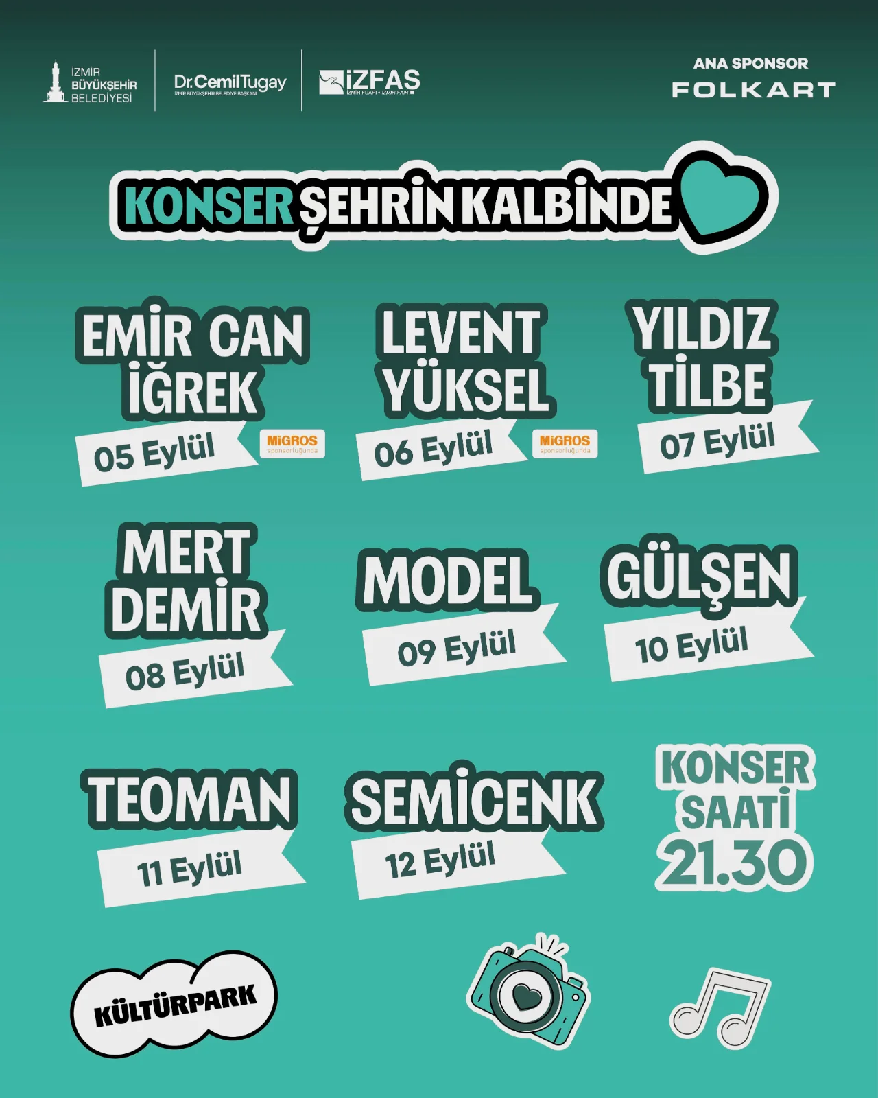 95 Izmir Enternasyonal Fuari Cim Konserleri Ne Zaman Kim Sahne Alacak 2026 Ief Konser Tak