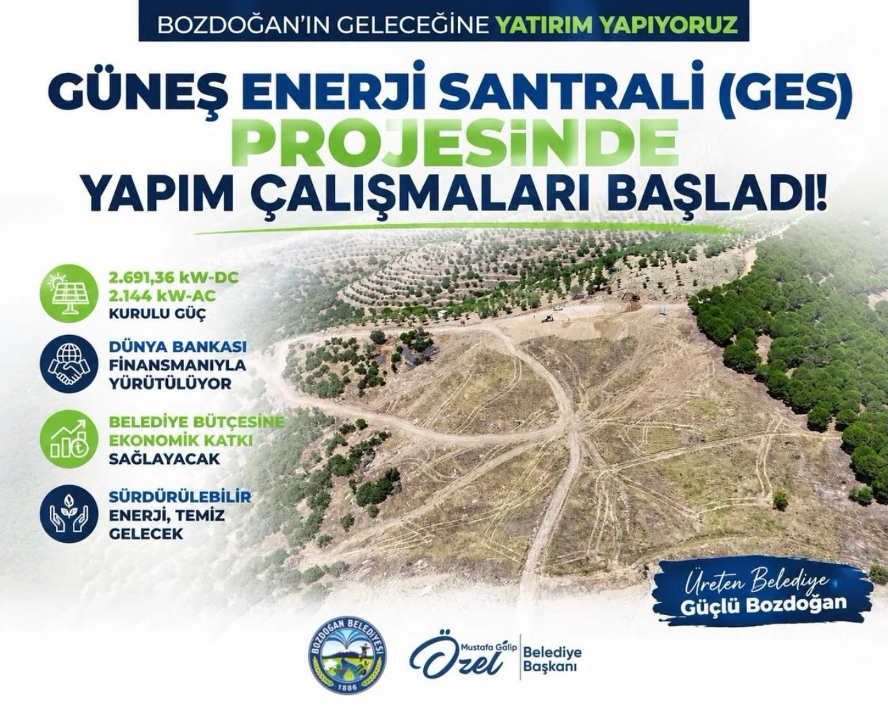 Bozdoganin Ges Yatiriminda Calismalar Hiz Kesmiyor Yenibakishaber