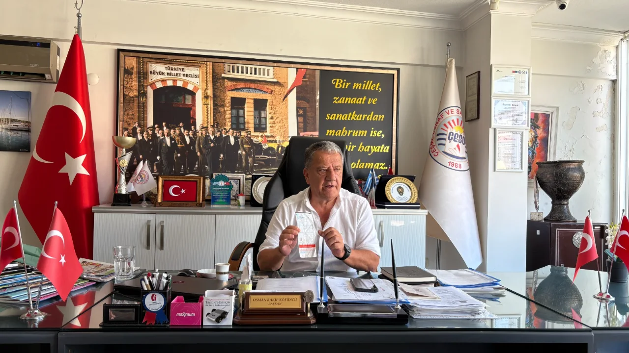 Cesme Esnaf Odasi Baskani Kofuncu Yenibakishaber (1)