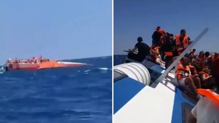 Girne Aciklarinda Feribot Faciasinda 2 Gun Kayip 18 Kisi Araniyor