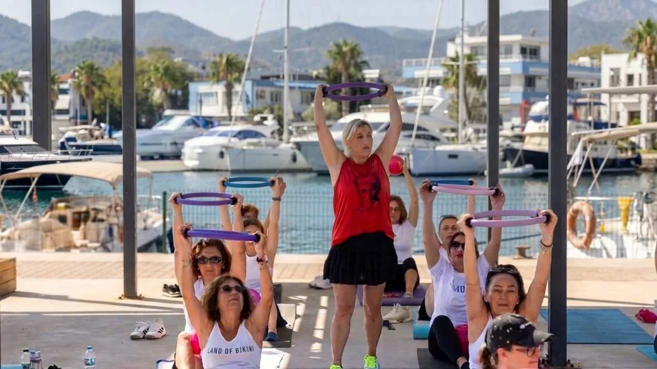 Izmir Marina Da Ucretsiz Spor Etkinliklerine Yogun Ilgi Yenibakishaber