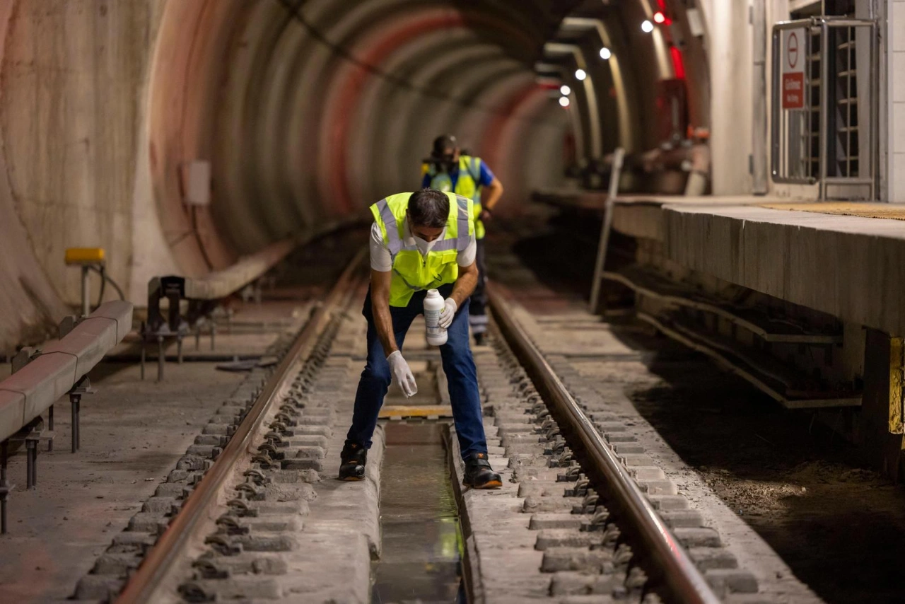 Izmir Metrosunda Gorunmeyen Mesai Gece Boyunca Mucadele Yenibakishaber (1)