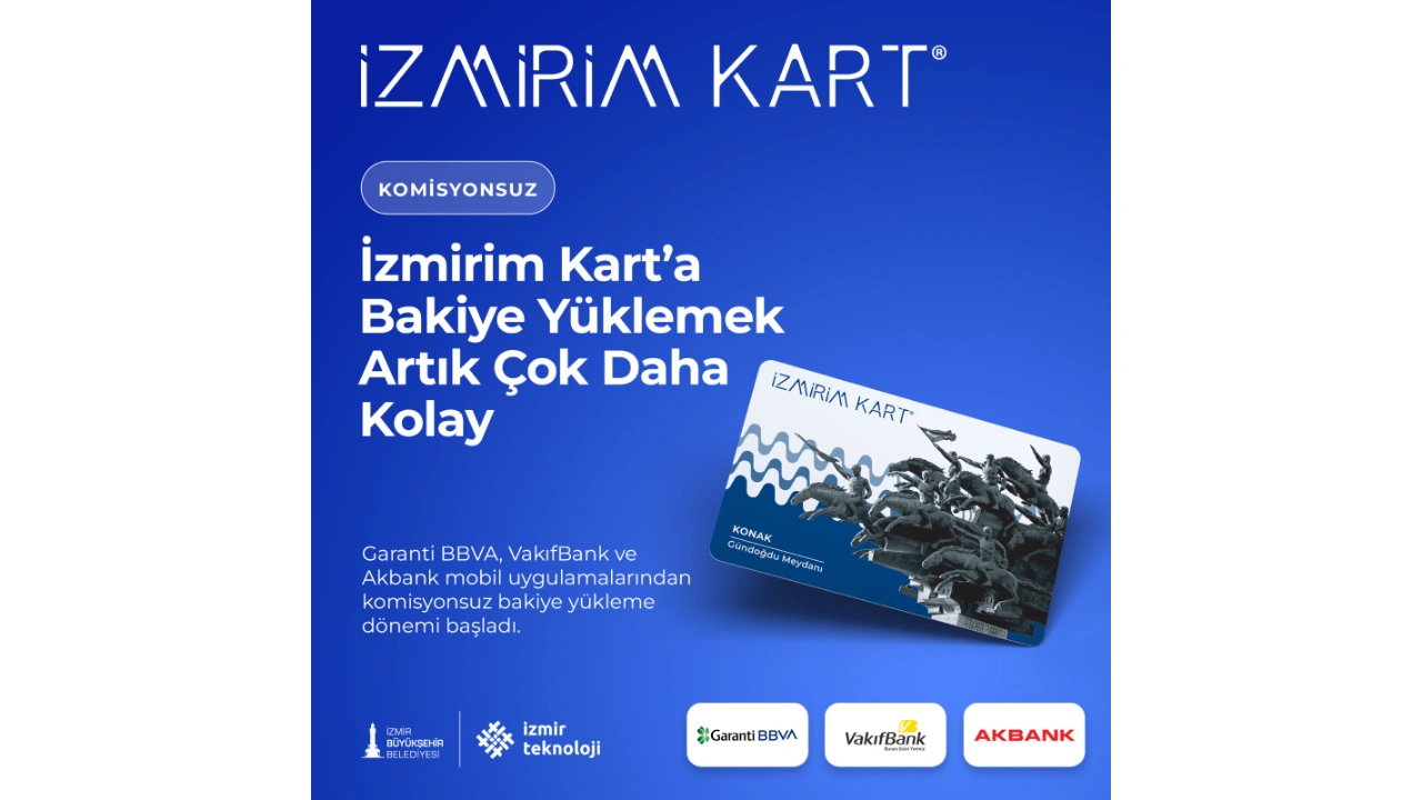Izmirim Kart Icin Uc Bankayla Yeni Uygulama Yenibakishaber (1)