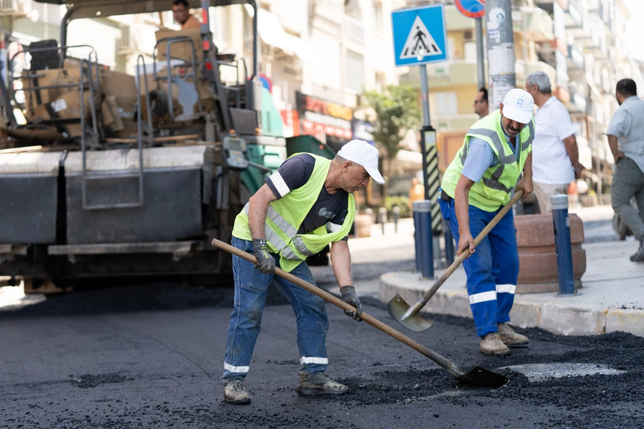 Izmirin Yollarinda Buyuk Yenileme 120 Noktada Calisma Tamam Yenibakishaber (2)