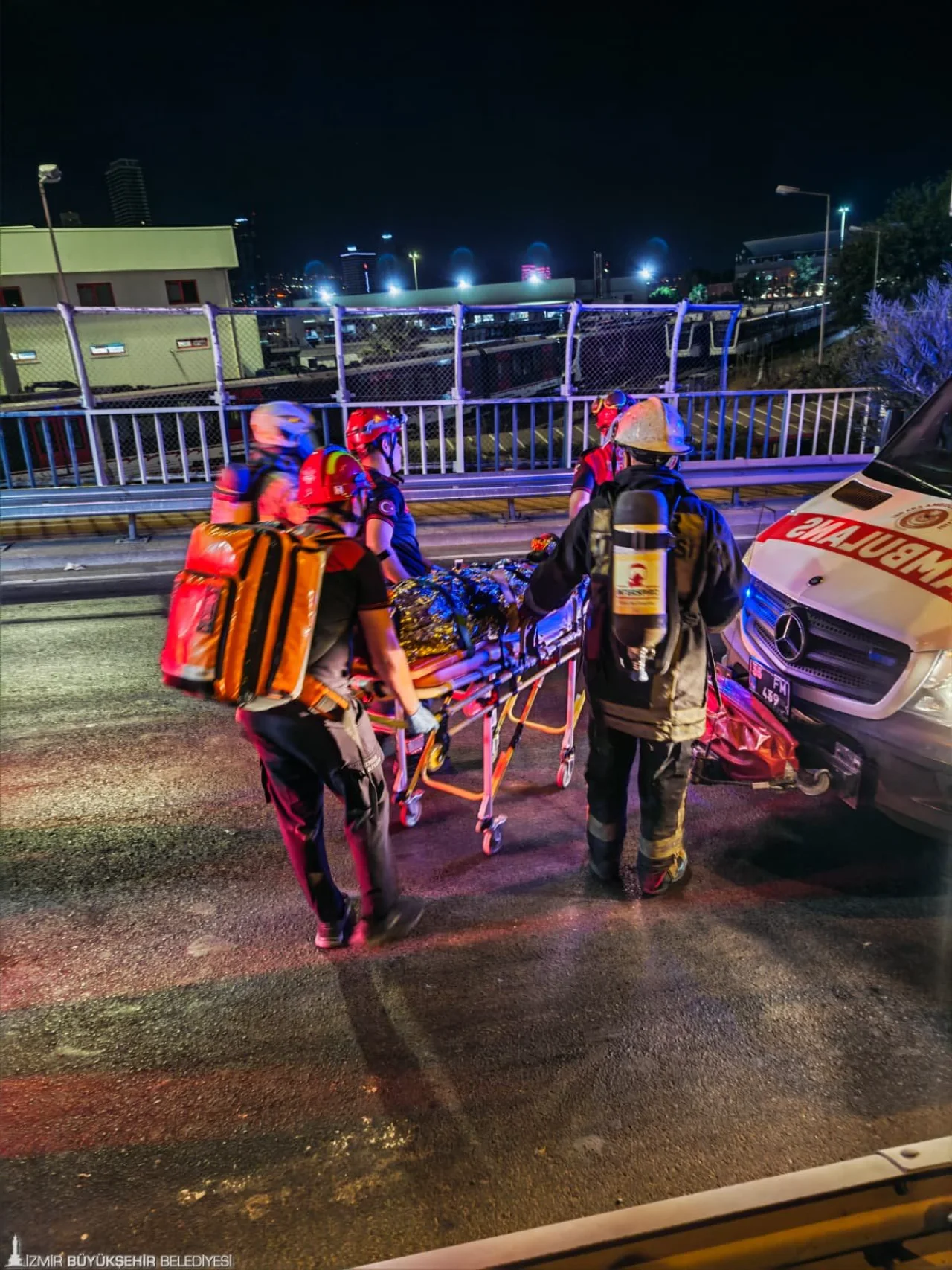 Konak Tramvayi Nda Gece Yarisi Acil Durum Tatbikati Yenibakishaber (1)