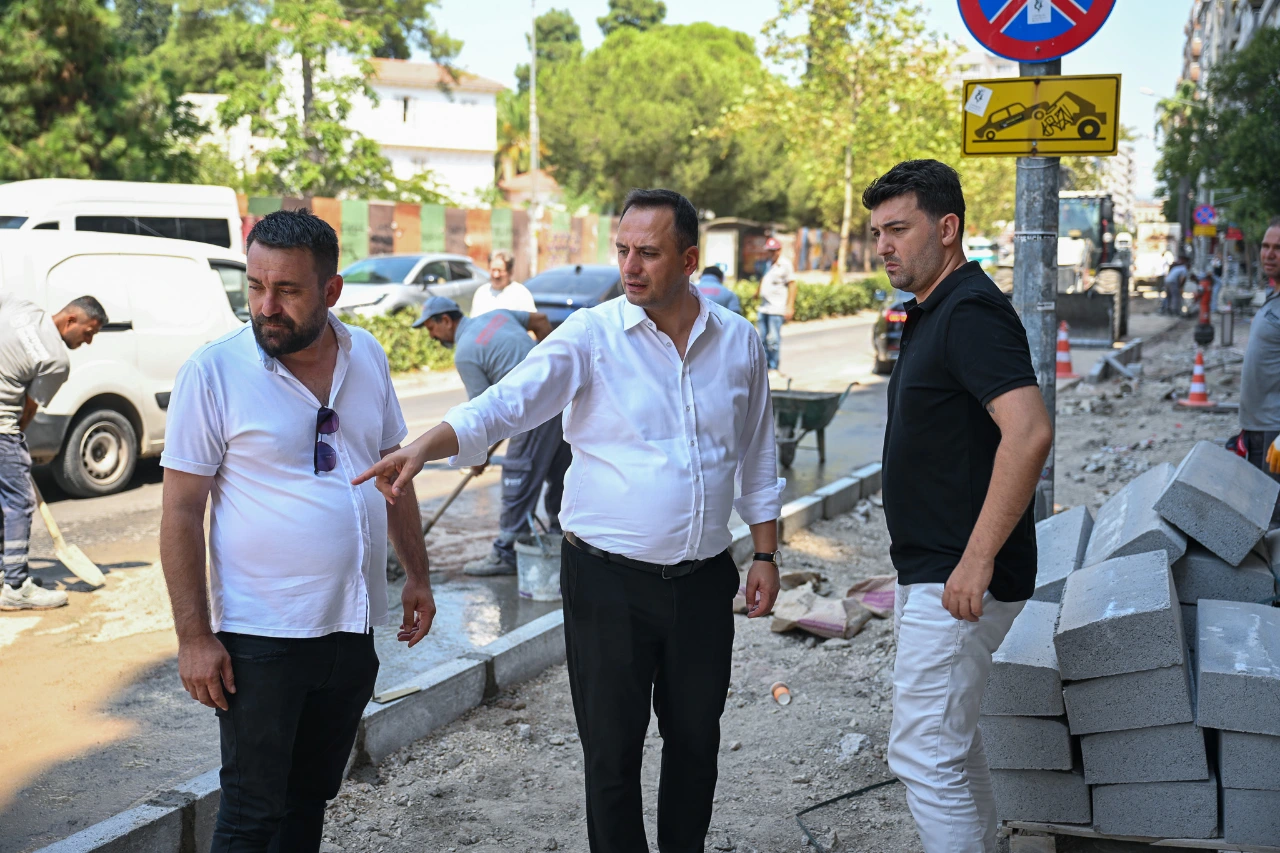 Mustafa Kemal Caddesinde Ikinci Etap Calismalari Basladi Yenibakishaber