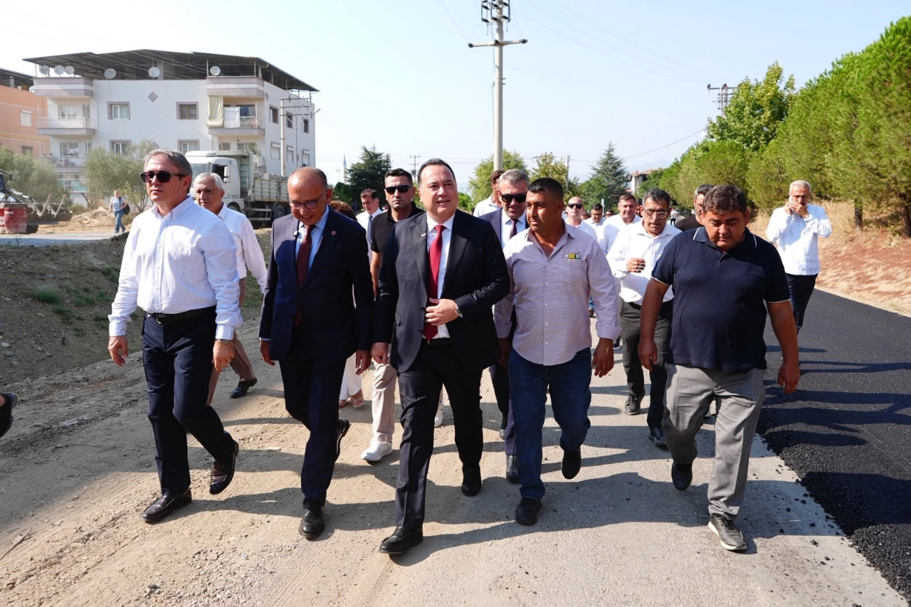 Turgutlunun Kirsalinda Konforlu Ulasim Hayali Gercege Donusuyor Yenibakishaber (1)