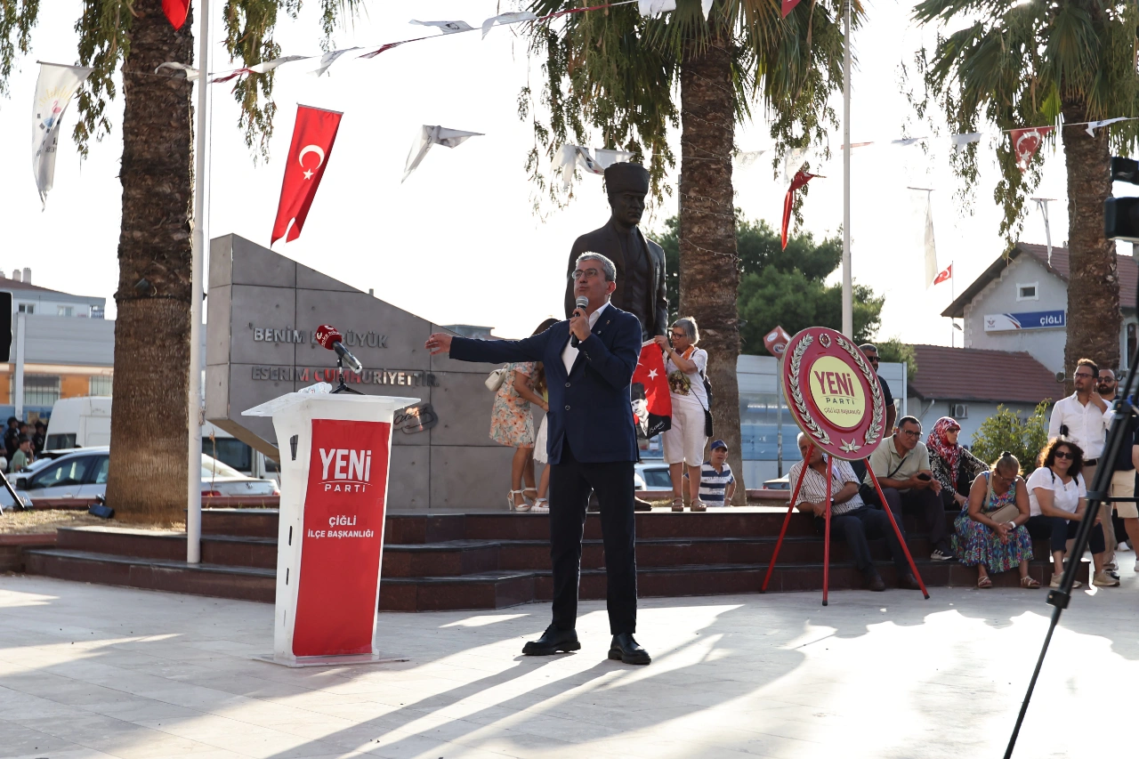 Yeni Parti Cigli Ilce Baskanligi Acildi Silivri Tehditlerine Boyun Egmeyecegiz Yenibakishaber (2)