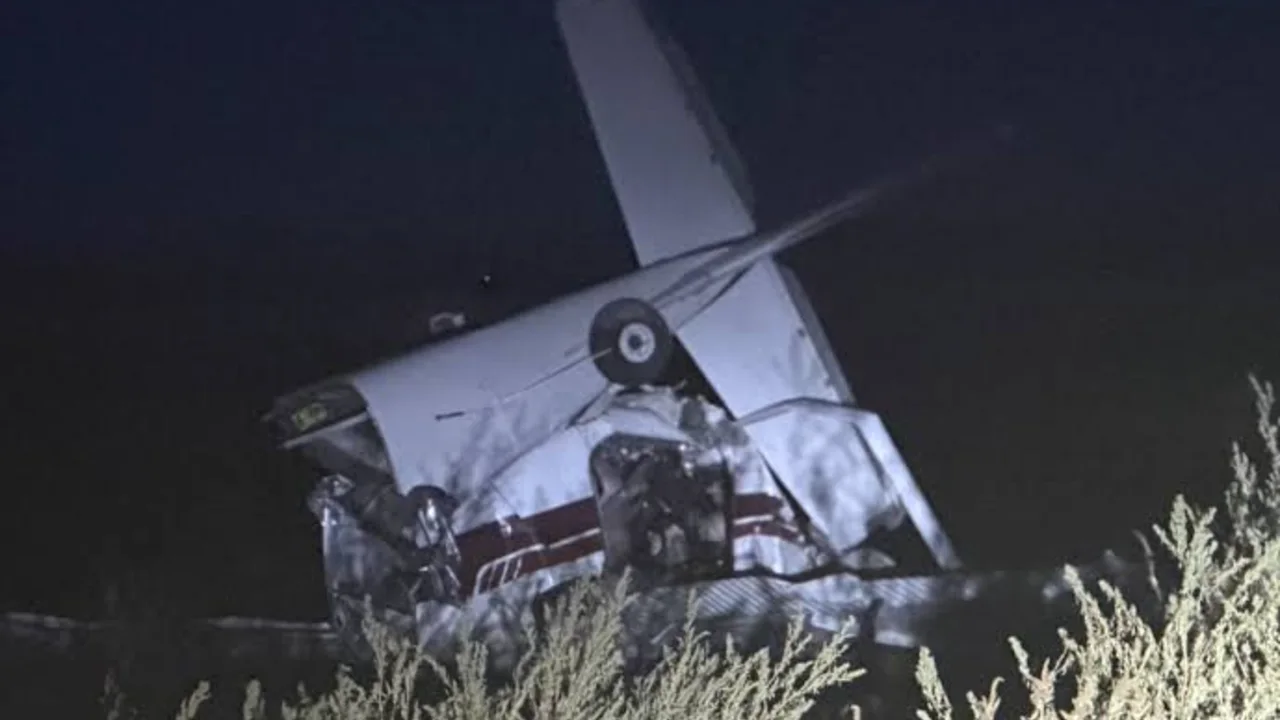 ABD’de küçük uçak tarlaya düştü: Pilot hayatını kaybetti