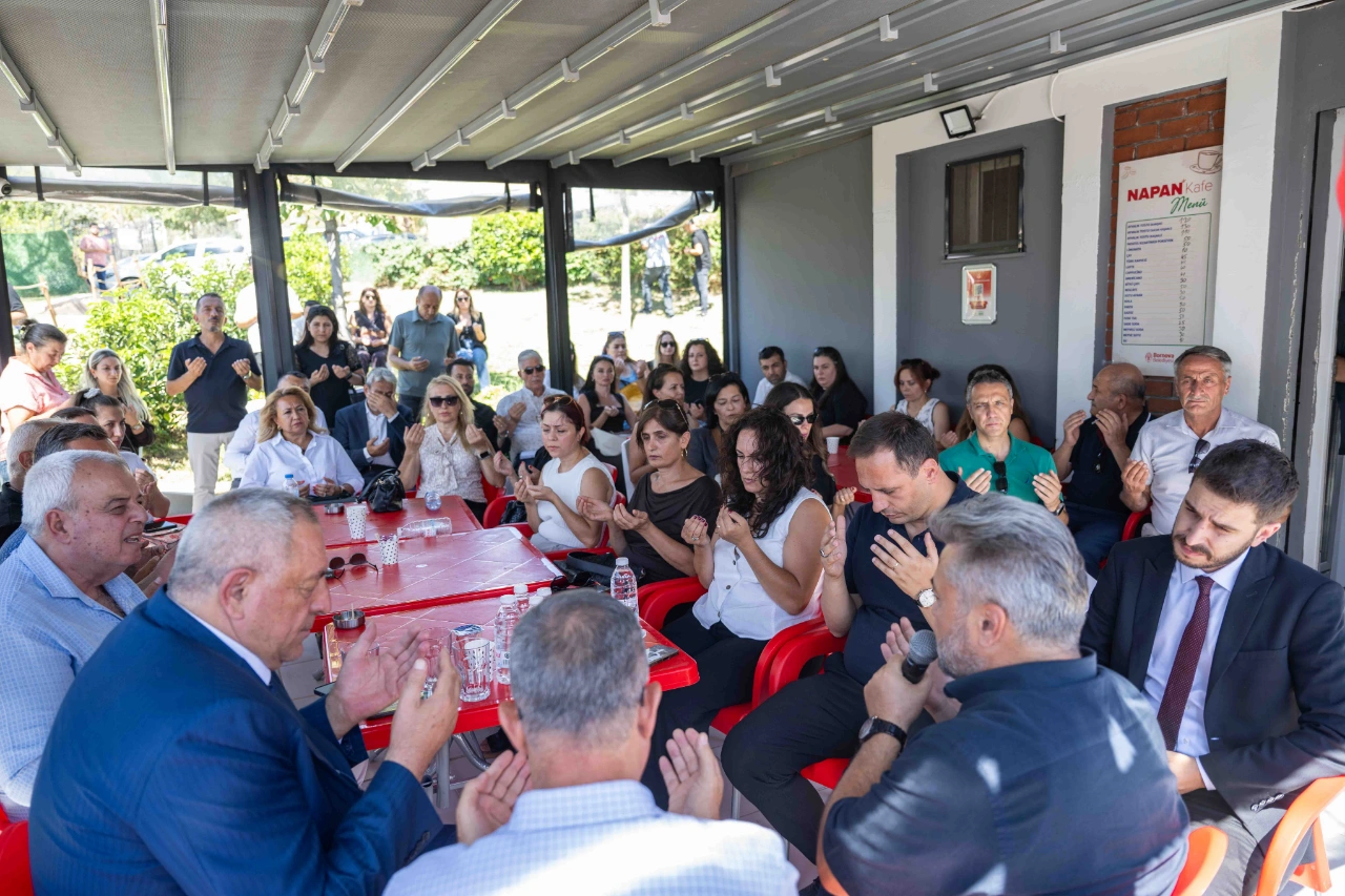 Bornova’da gemi kazasının kurbanları için anma programı